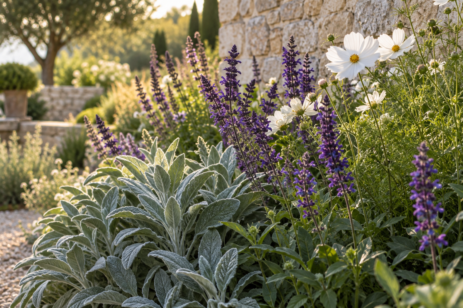 Layered planting study